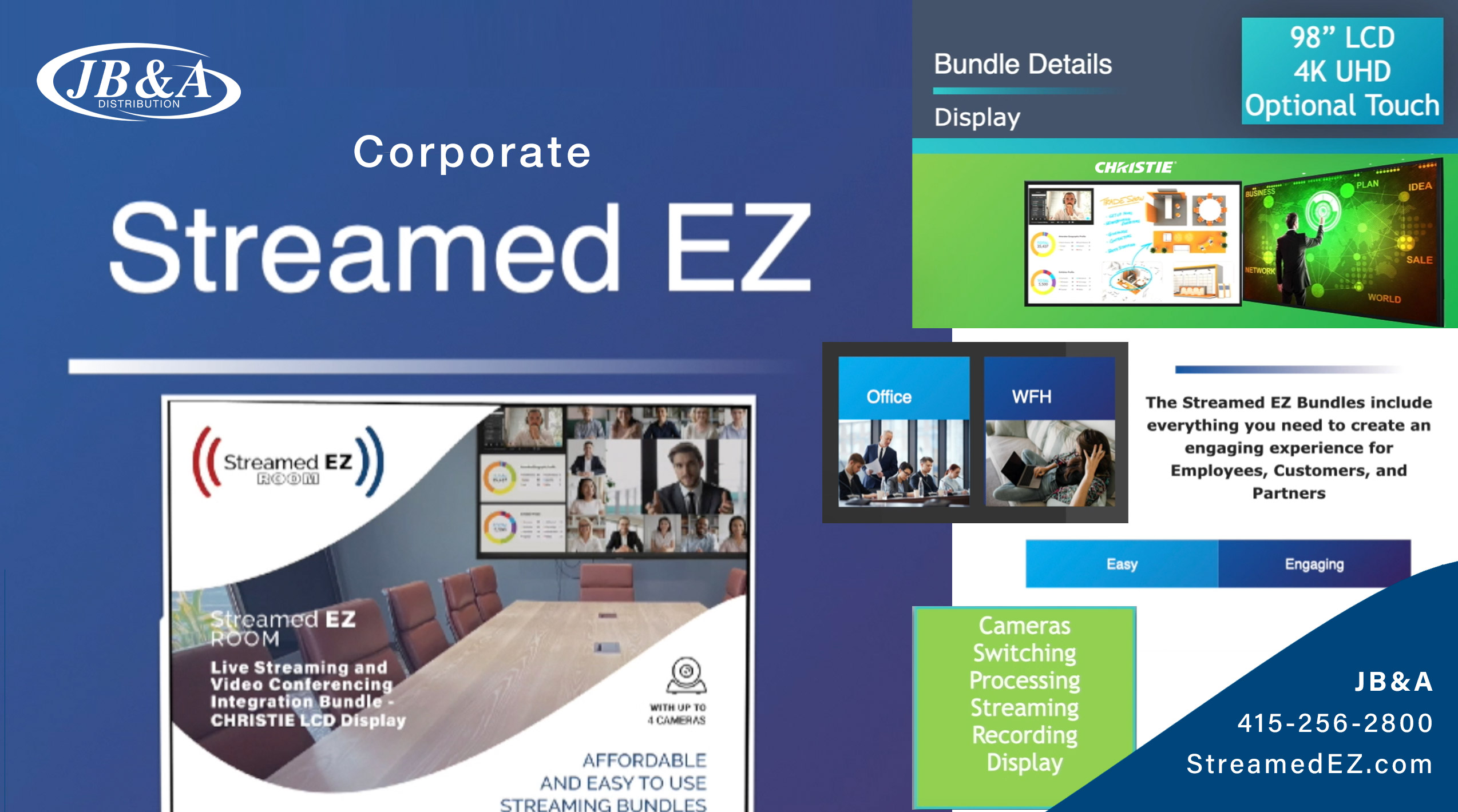 streaming for corporate communications webinar